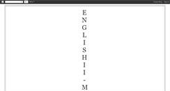 Desktop Screenshot of ditzelenglish2.blogspot.com