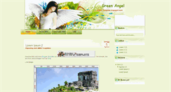 Desktop Screenshot of greenangel-anbutemplate.blogspot.com