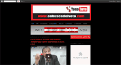 Desktop Screenshot of enbuscadelvoto.blogspot.com