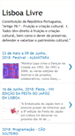 Mobile Screenshot of lisboa-livre.blogspot.com
