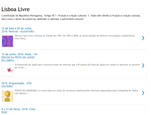 Tablet Screenshot of lisboa-livre.blogspot.com