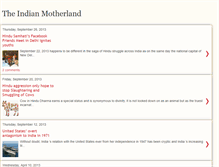 Tablet Screenshot of indianmotherland.blogspot.com