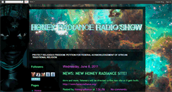 Desktop Screenshot of honeyradiance.blogspot.com