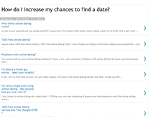 Tablet Screenshot of increasechances-to-find-a-date.blogspot.com