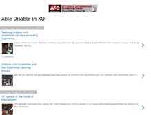 Tablet Screenshot of abledisableinxo.blogspot.com