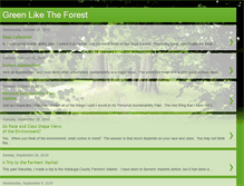 Tablet Screenshot of greenliketheforest.blogspot.com