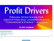 Tablet Screenshot of profitdrivers.blogspot.com