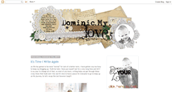 Desktop Screenshot of dominicmylove.blogspot.com