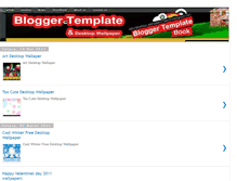 Tablet Screenshot of desktop-wallpapers-gallery.blogspot.com