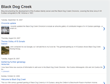 Tablet Screenshot of blackdogcreek.blogspot.com