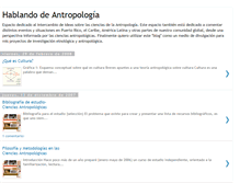 Tablet Screenshot of hablandodeantropologia.blogspot.com