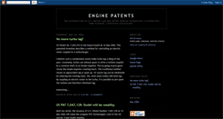 Desktop Screenshot of enginepatents.blogspot.com