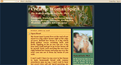 Desktop Screenshot of creative-woman-spirit.blogspot.com