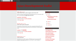 Desktop Screenshot of ajaxdevelopmentindia.blogspot.com