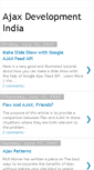 Mobile Screenshot of ajaxdevelopmentindia.blogspot.com