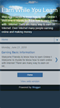 Mobile Screenshot of earning-techniques.blogspot.com