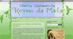 Desktop Screenshot of centroumbandistareinodamata.blogspot.com
