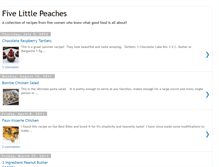 Tablet Screenshot of fivelittlepeaches.blogspot.com