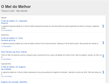Tablet Screenshot of meldomelhor.blogspot.com