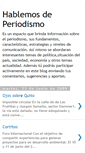 Mobile Screenshot of periodismoymas.blogspot.com