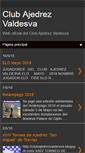 Mobile Screenshot of clubajedrezvaldesva.blogspot.com