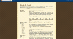 Desktop Screenshot of diariodenatal.blogspot.com