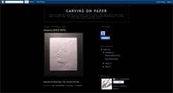 Desktop Screenshot of carvingonpaper.blogspot.com