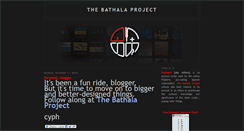 Desktop Screenshot of bathalaproject.blogspot.com