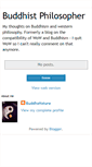 Mobile Screenshot of buddhistphilosopher.blogspot.com