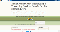 Desktop Screenshot of haitianfrenchcreole.blogspot.com