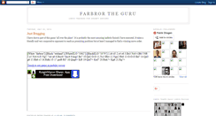 Desktop Screenshot of farbrortheguru.blogspot.com