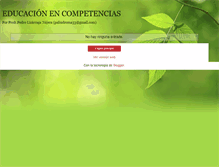 Tablet Screenshot of desarrollacompetencias.blogspot.com