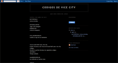 Desktop Screenshot of codigosdevicecity.blogspot.com