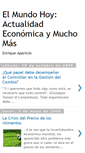 Mobile Screenshot of elmundohoyactualidad.blogspot.com