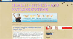 Desktop Screenshot of fat-loss-systems.blogspot.com