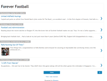 Tablet Screenshot of football-forever.blogspot.com