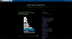 Desktop Screenshot of deadboysmassive.blogspot.com