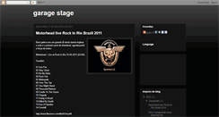 Desktop Screenshot of garagestage.blogspot.com