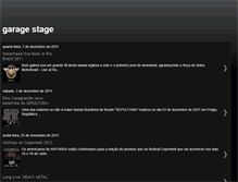Tablet Screenshot of garagestage.blogspot.com