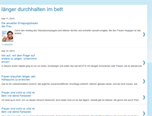 Tablet Screenshot of laengerdurchhaltenimbett.blogspot.com