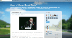 Desktop Screenshot of chiragkumargupta.blogspot.com