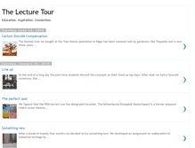 Tablet Screenshot of lecturetour.blogspot.com