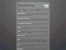 Tablet Screenshot of frantzdumornay.blogspot.com