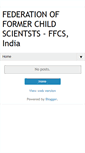 Mobile Screenshot of ffcsindia.blogspot.com