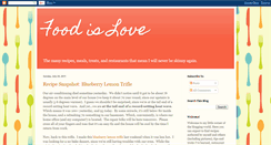 Desktop Screenshot of foodislove-julie.blogspot.com