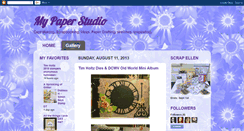 Desktop Screenshot of mypaperstudio.blogspot.com