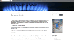 Desktop Screenshot of conlasartenalhombro.blogspot.com