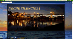 Desktop Screenshot of noche-silenciosa.blogspot.com