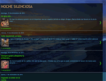Tablet Screenshot of noche-silenciosa.blogspot.com