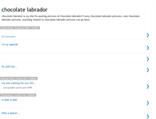 Tablet Screenshot of choco-labradors.blogspot.com